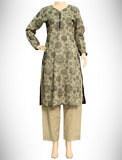 3 PCS Fancy Lawn Suit for Women FL-501
