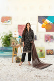 3pcs Stitched Printed Chamki Lawn KF-1203