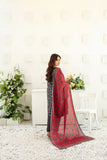 3pcs Stitched Printed Chamki Lawn KF-1215