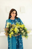 3pcs Stitched Printed Chamki Lawn KF-1211