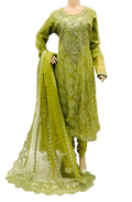 3 Pcs Lawn Embroidered Suit for Women - KF512