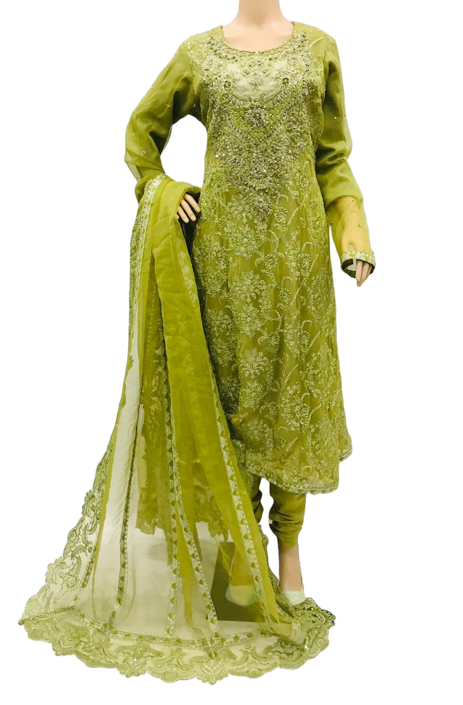 3 Pcs Lawn Embroidered Suit for Women - KF512