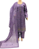 3 Pcs Lawn Embroidered Suit for Women - KF532
