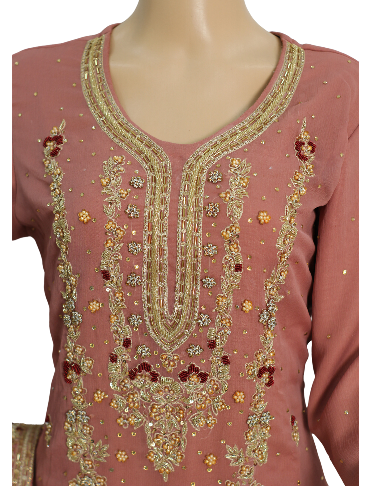 Bridal Fancy chiffon Suit For Women KF-8011