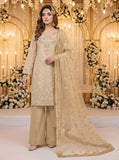 3 Pcs Fancy Plazo Dress KF-954