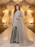 3 Pcs Fancy Gharara Dress KF-955