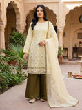 3 Pcs Fancy Plazo Dress KF-970