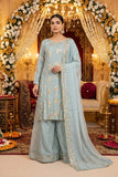 3 Pcs Fancy Plazo Dress KF-1006
