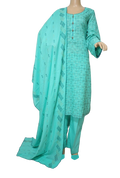 3 Pcs Lawn Embroidered Suit for Women - KF537