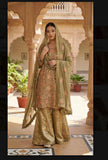 3 Pcs Fancy Plazo Dress KF-1032