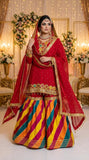 3 Pcs Fancy Gharara Dress KF-1039
