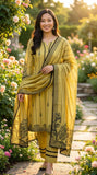 3 Pcs Lawn Dress KF-1189