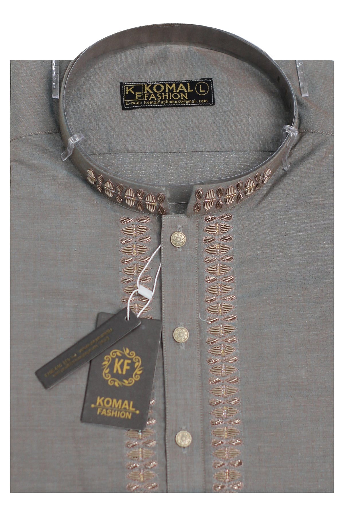 Men's Kameez Trouser Large KF-0026