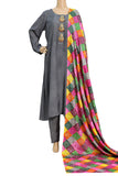 3 Pcs Raw Silk Fancy Suit KF-564