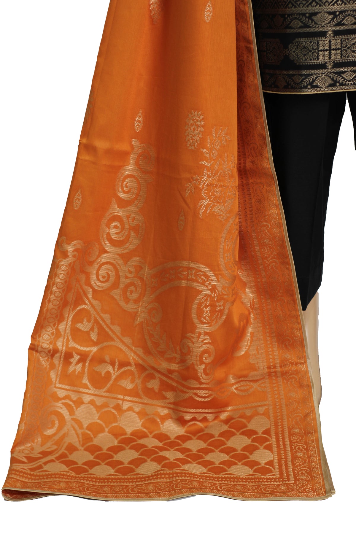 3 pcs Lawn Jacquard Dress KF-1337