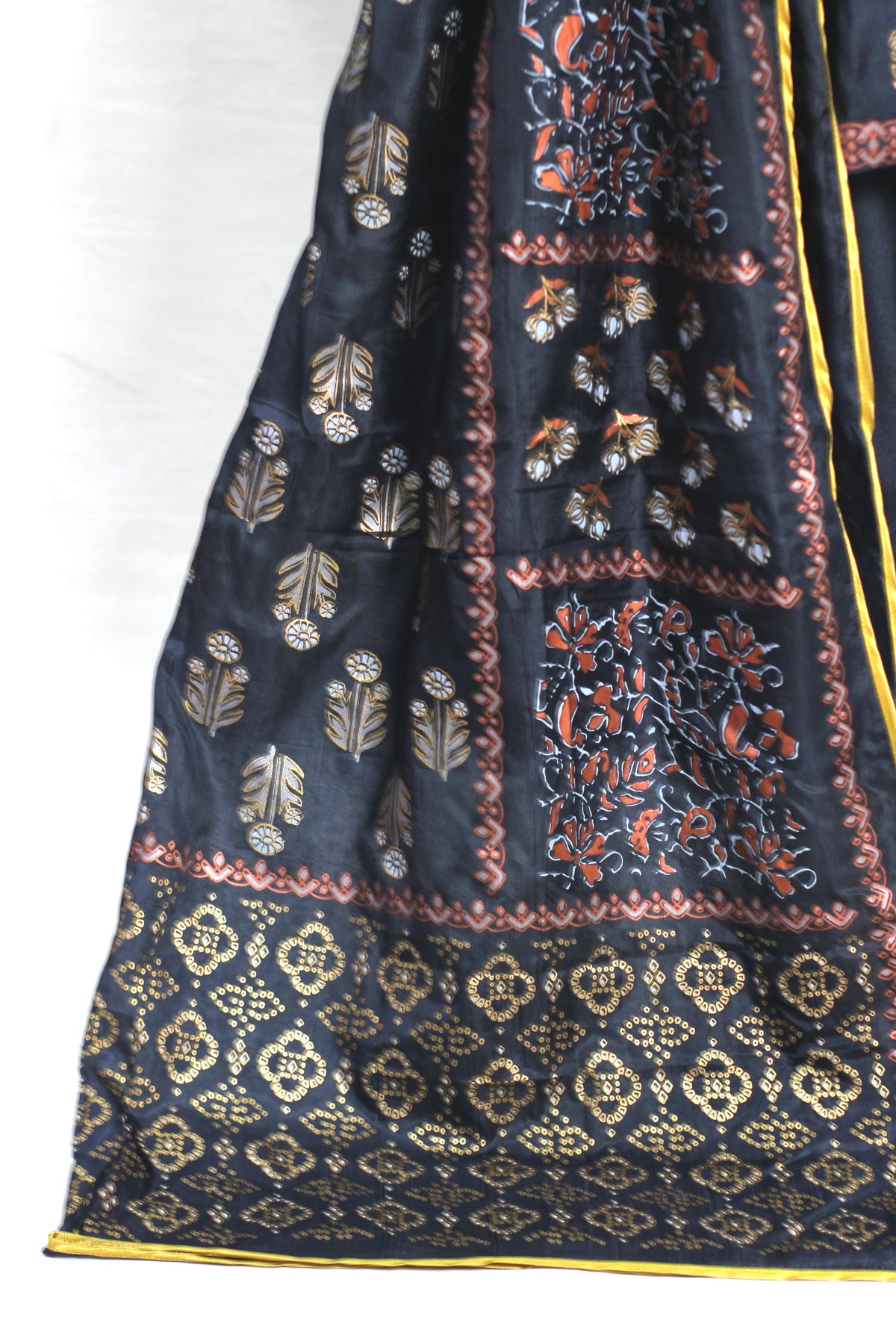 3 Pcs Cotton Silk Dress KF-1326