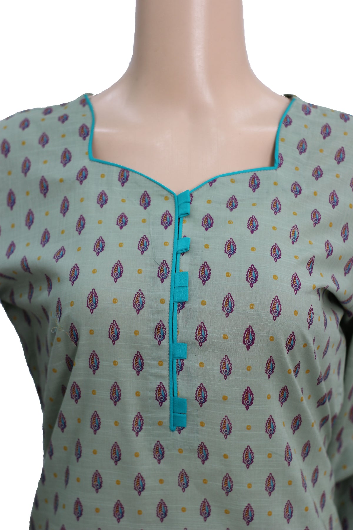 3 Pcs Wash & Wear Lawn Dress KF-1323