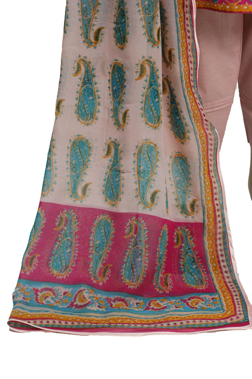 3 Pcs Lawn Printed Dress KF-1315
