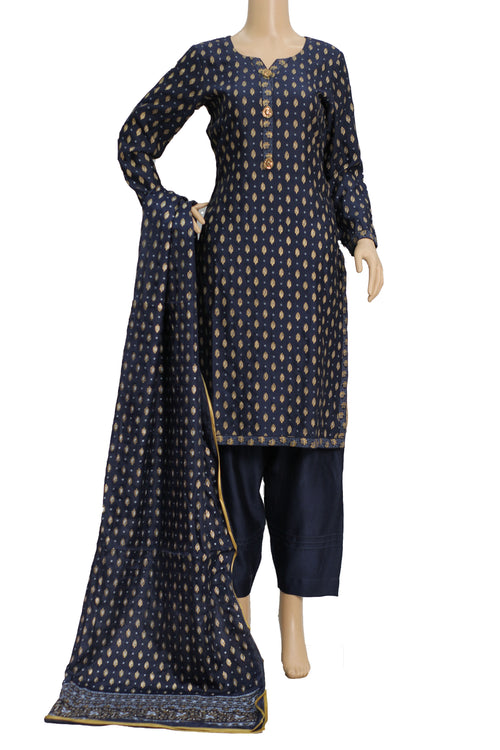 3 Pcs Lawn Cotton Dress KF-1324