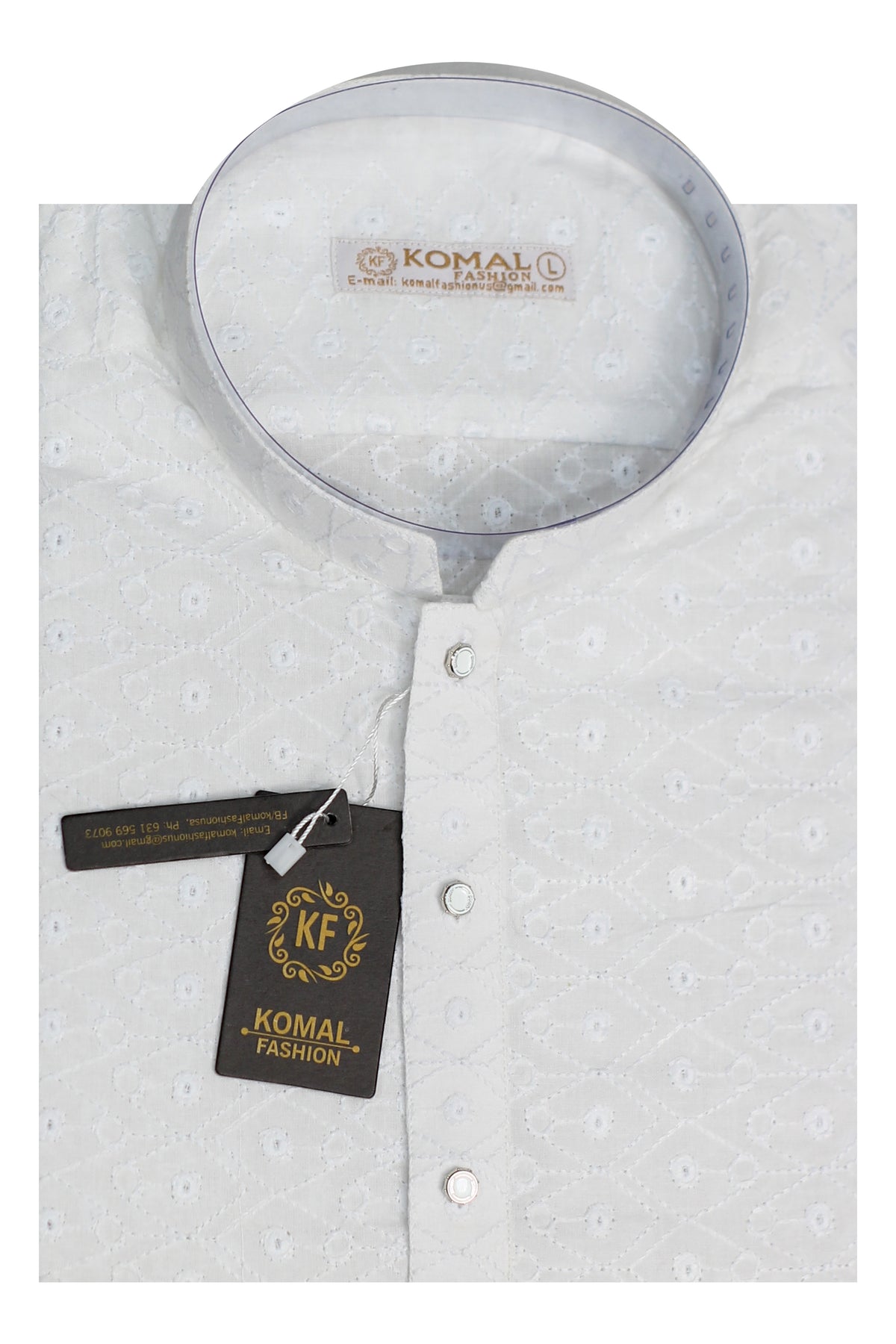 Men's Kameez Trouser Large KF-0034