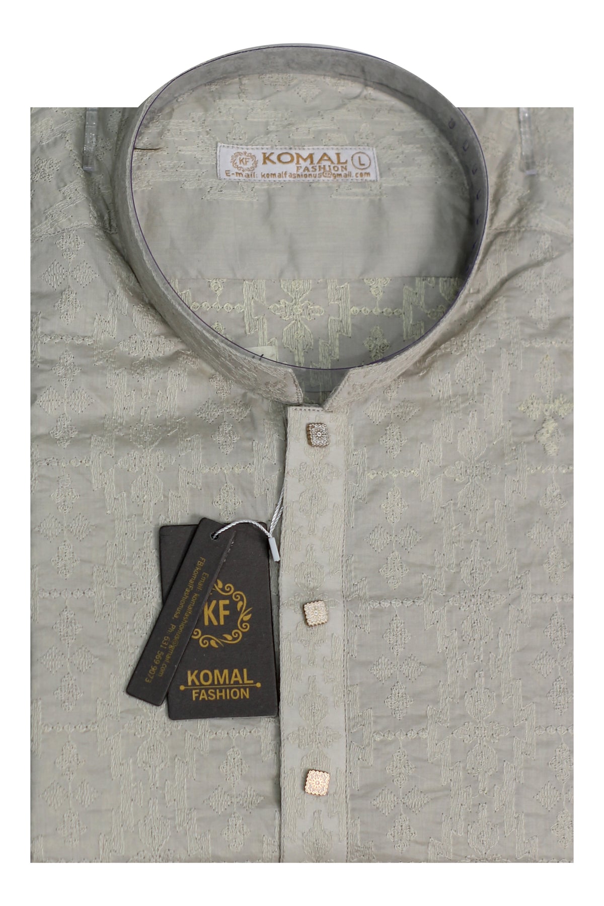 Men's Kameez Trouser Large KF-0036