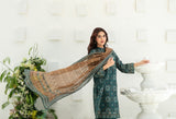 3pcs Stitched Printed Chamki Lawn KF-1236