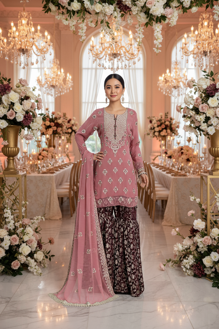 Fancy Gharara Party Wear KF-816