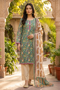 3 Pcs Lawn Printed Dress KF-1318