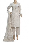 3 Pcs Lawn Embroidered Dress KF-1282