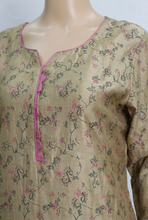 3 Pcs Cotton Silk Dress KF-1309
