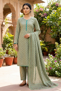 3 Pcs Wash & Wear Lawn Dress KF-1323