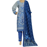 3 Piece Printed khaddar Suit