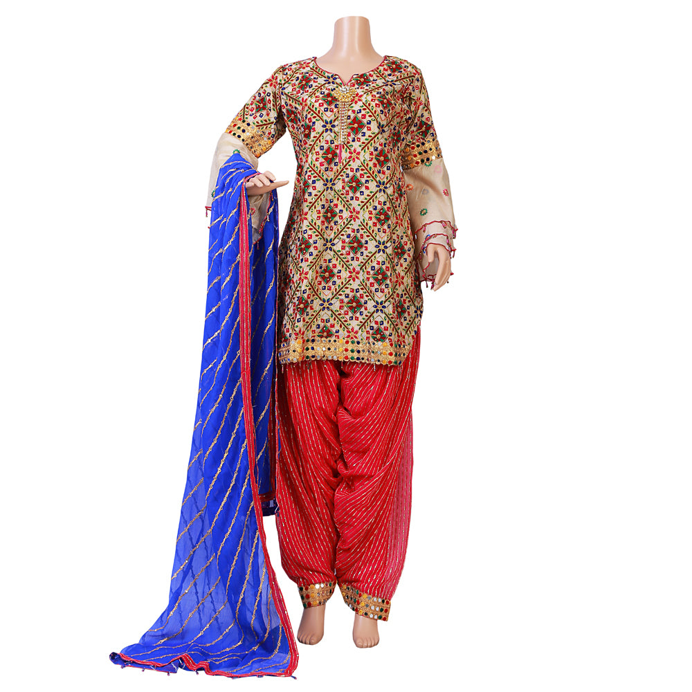 Dhoti Shalwar Party Dress Kf KF-007