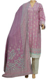 3 Piece Printed khaddar Suit